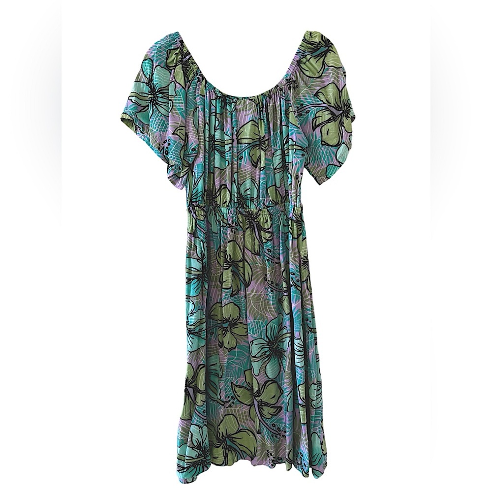 Floral Print Dress.